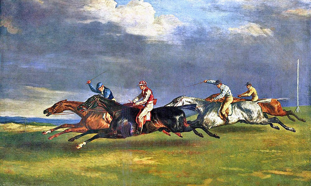 The 1821 Derby at Epsom